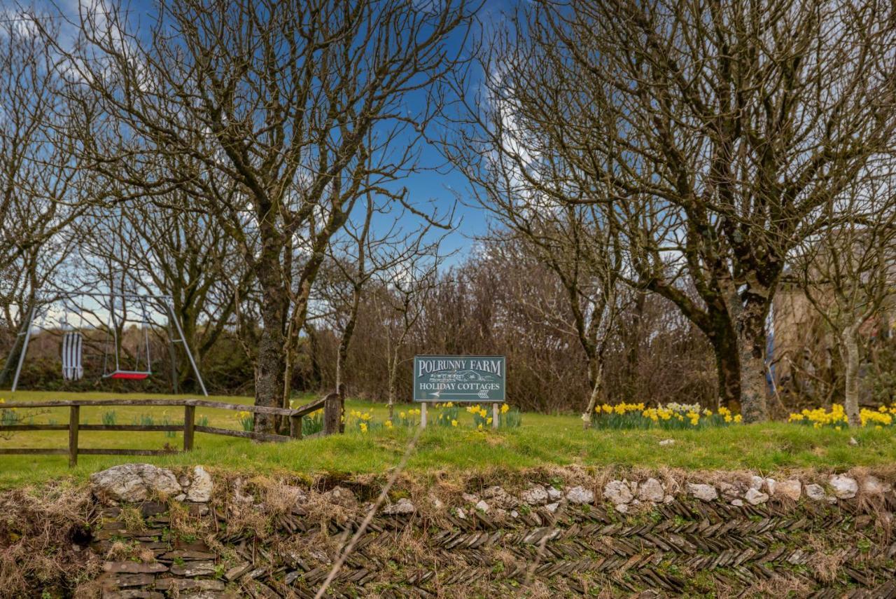 Polrunny Farm Seaberry Cottage With A Sea View And Log Burner بوسكاسِل المظهر الخارجي الصورة