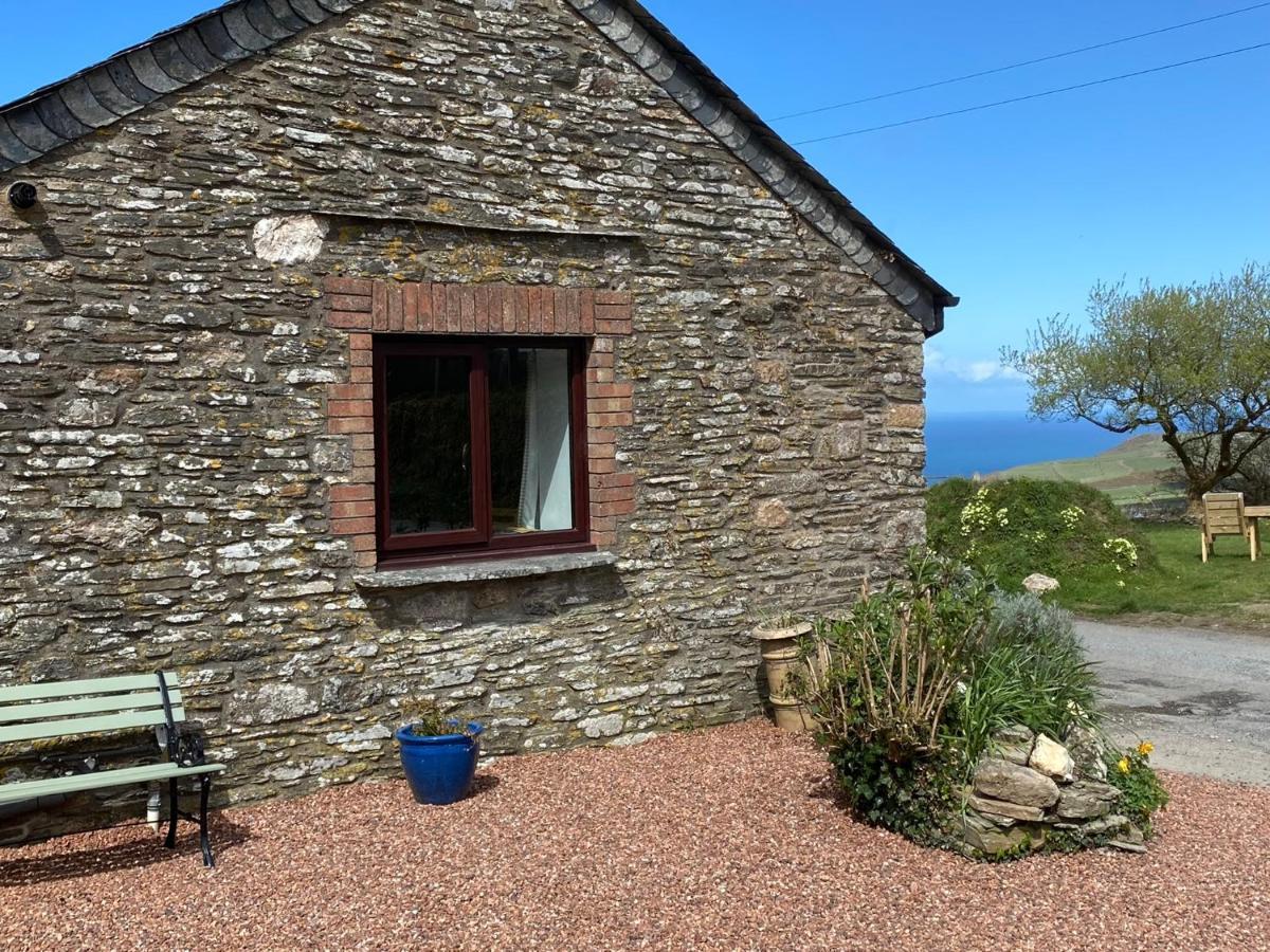 Polrunny Farm Seaberry Cottage With A Sea View And Log Burner بوسكاسِل المظهر الخارجي الصورة